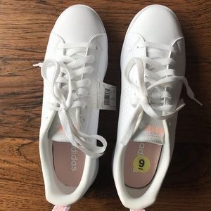BRAND NEW Women’s White Adidas Sneakers